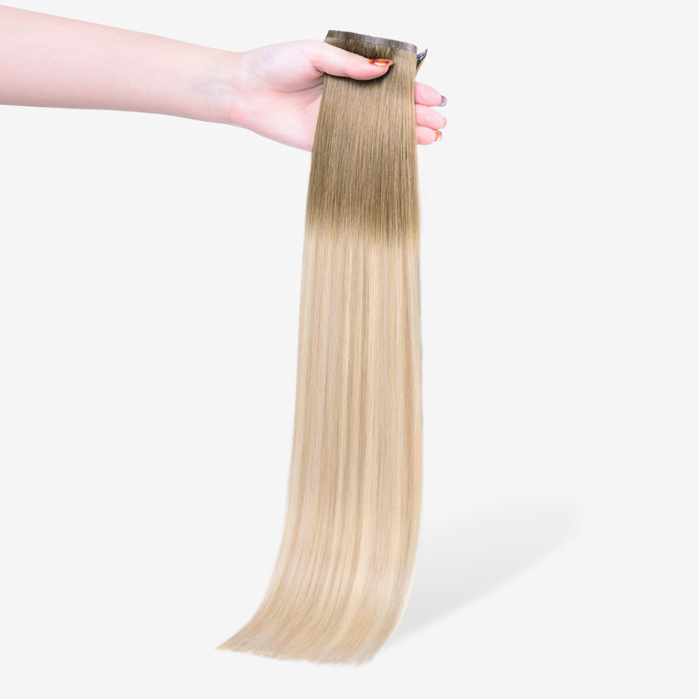 seamless hair extensions clip in