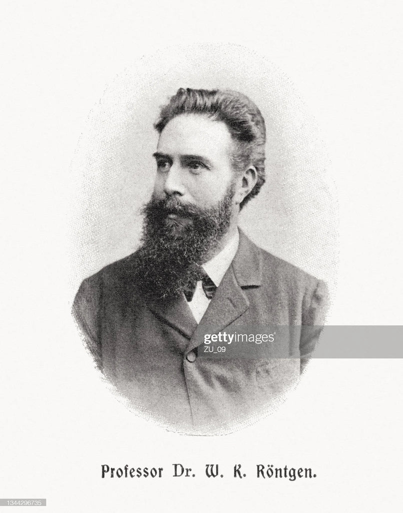 Dr. Wilhelm Conrad Röntgen, the discoverer of X-rays.