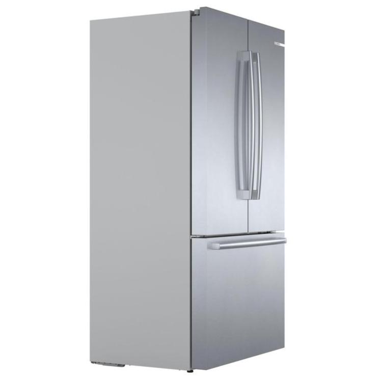 Bosch 35.75 Inch 20.7 cu. ft French Door Refrigerator in Stainless