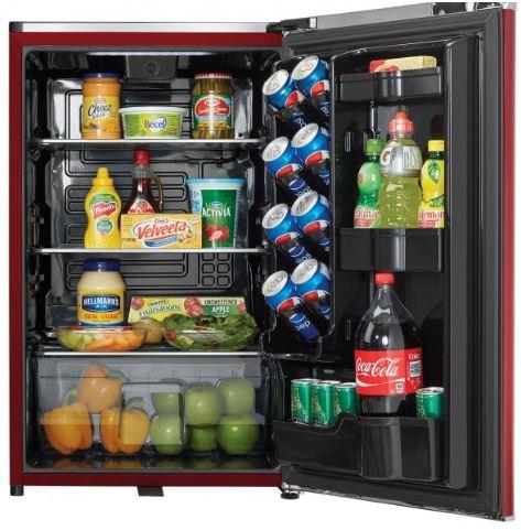 Danby - 20.75 Inch 4.4 cu. ft Mini Fridge Refrigerator in Red - DAR044A6LDB