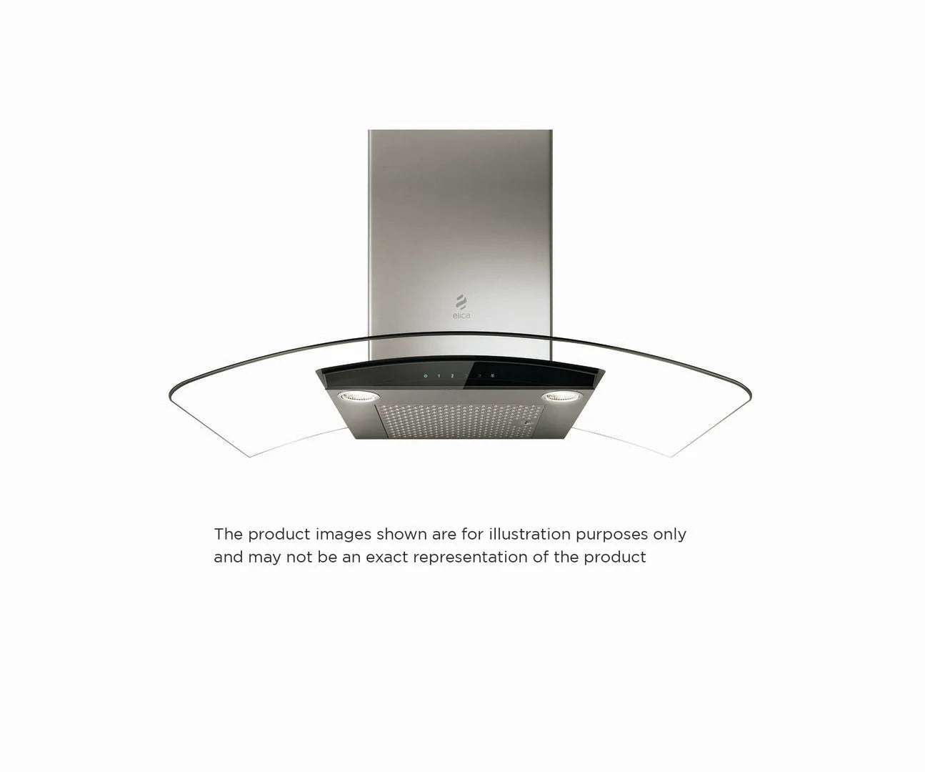 Elica Lugano 30 600 Cubic Feet Per Minute Ducted Wall Mount Range Hood  with Mesh Filter and Light Included