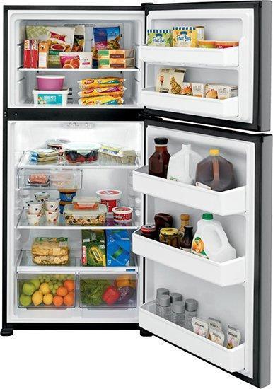 Frigidaire - 30 Inch 18.3 cu. ft Top Mount Refrigerator in Stainless