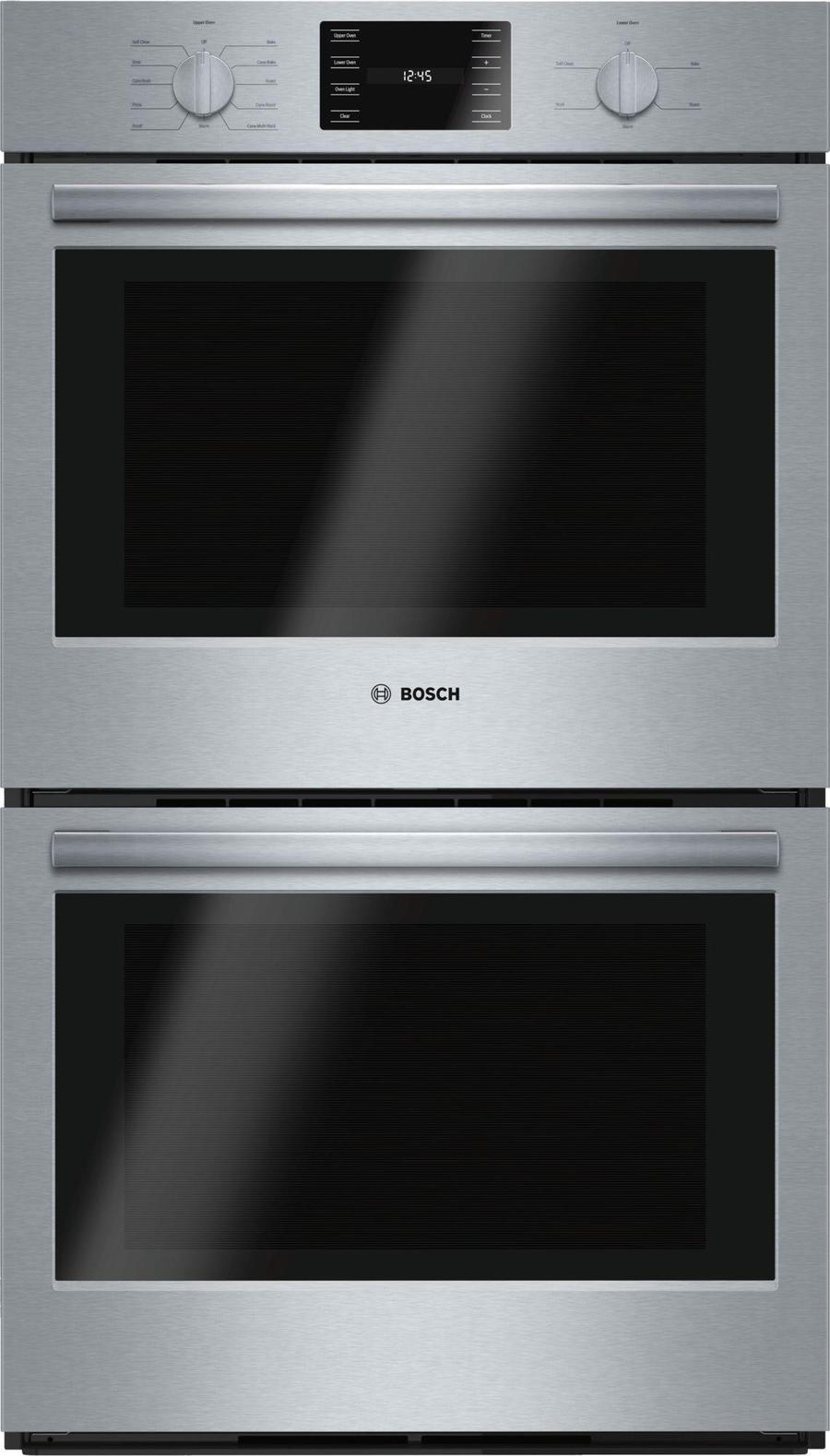 Bosch 4.6 cu. ft Double Wall Oven in Stainless Steel HBLP651RUC