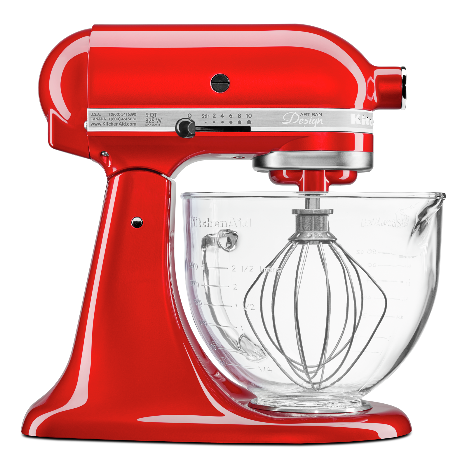 KitchenAid KSM7586PCA Mixer Red 