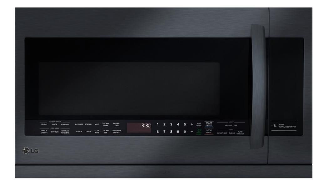 LG 2.1 Cu. Ft. Over-the-Range Microwave Oven with ExtendaVent 2.0 in  Stainless Steel