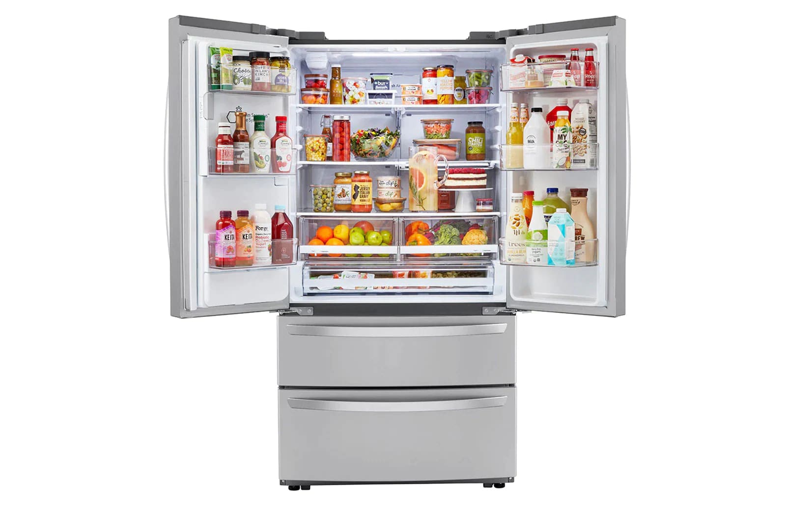 LG LROFC1104V: 11.4 Cu.Ft. Counter Depth Upright Freezer Column