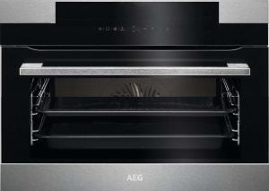 AEG - 70 Litre Steam Wall Oven in Stainless - BSK892330M