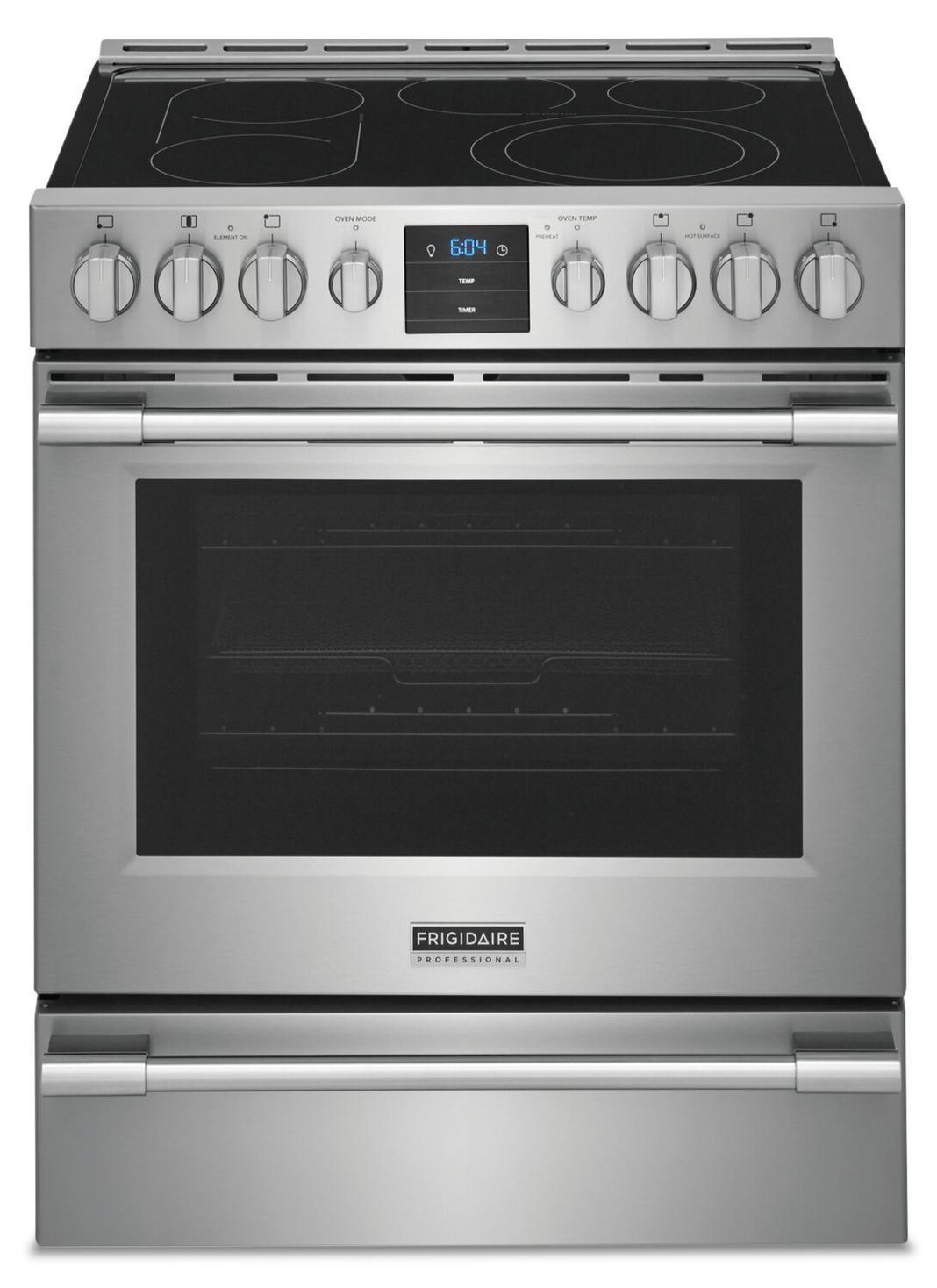 frigidaire professional electric range