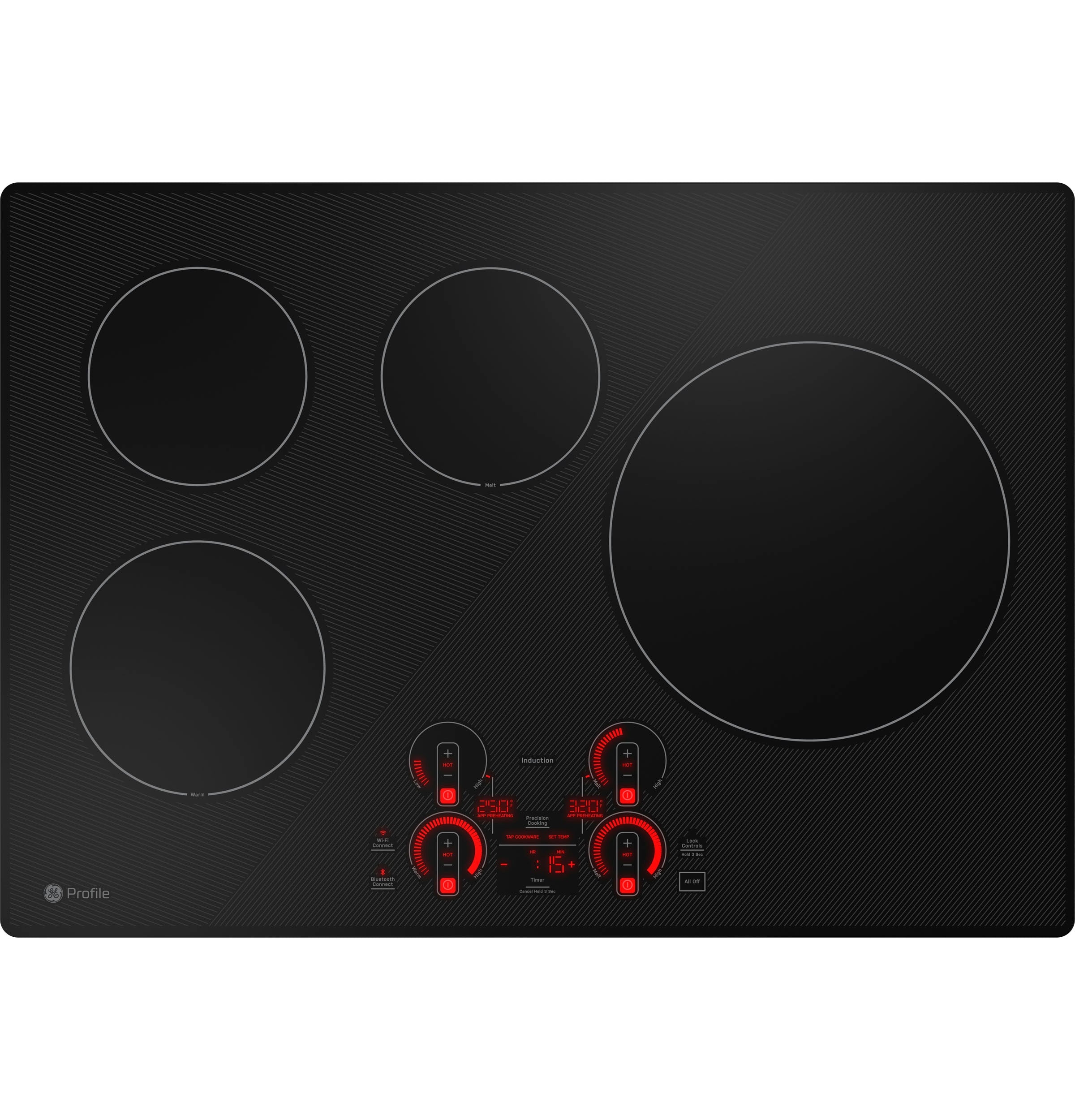 GE Profile™ 30 Built-In Touch Control Electric Cooktop - PEP7030DTBB - GE  Appliances