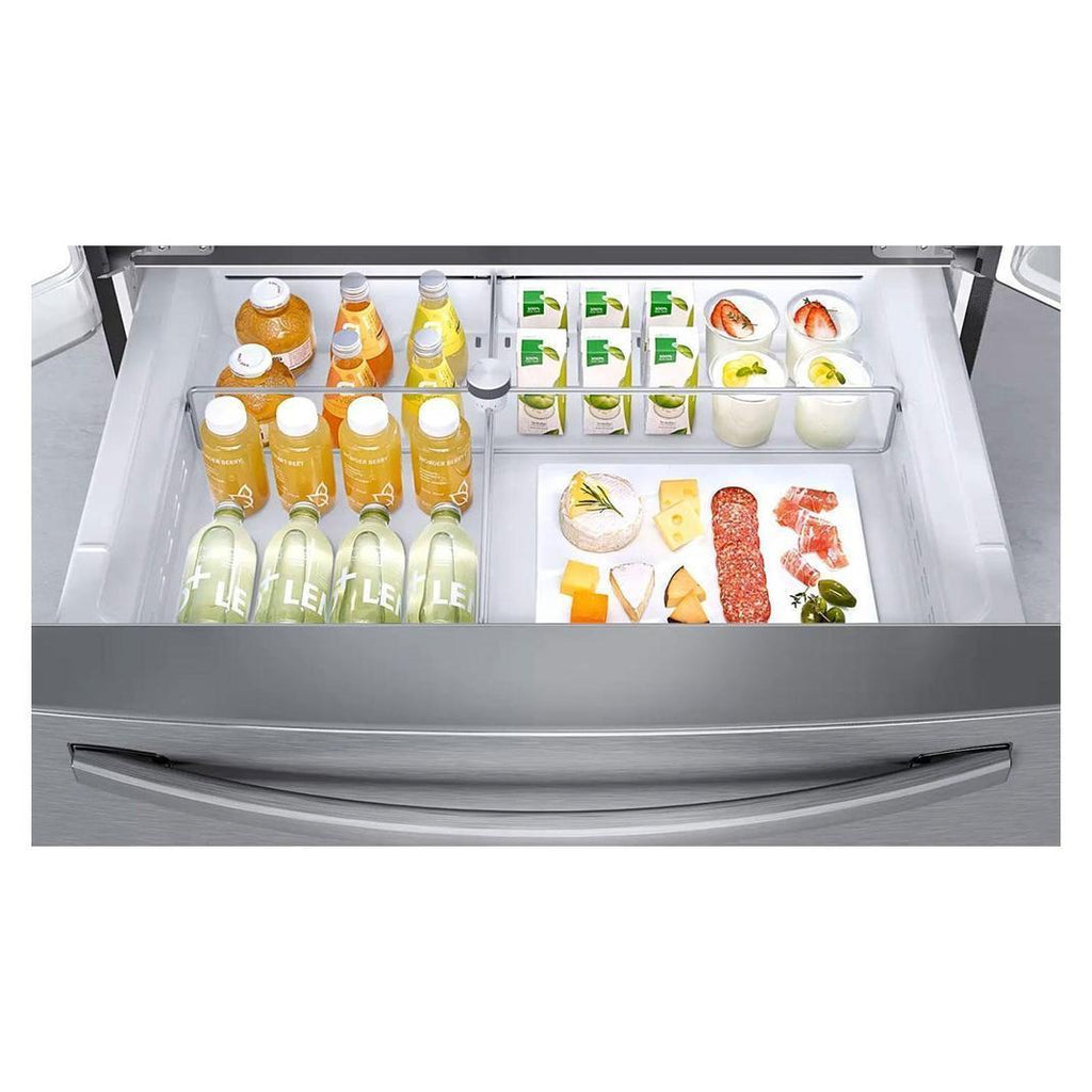 srf676cdbls french door refrigerator