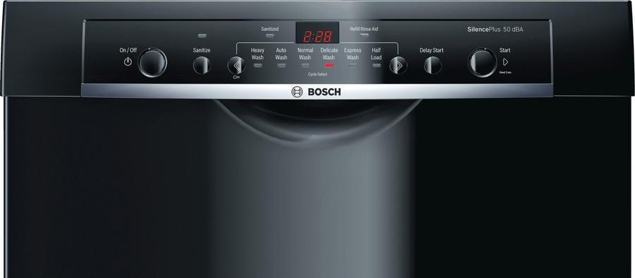 Bosch 50 dBA Built In Dishwasher in White SHX3AR72UC