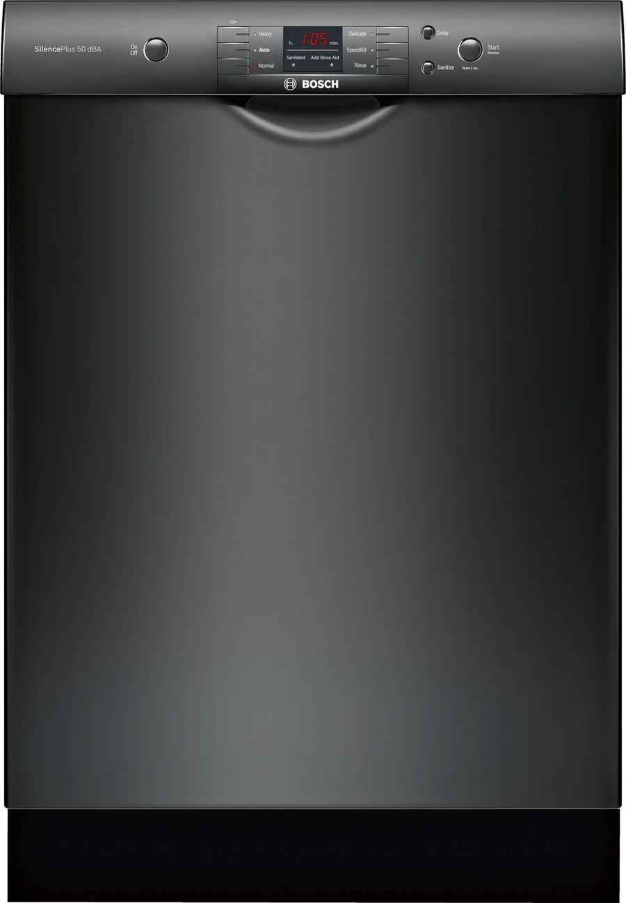 Bosch 48 dBA Built In Dishwasher in Black SHXM4AY56N