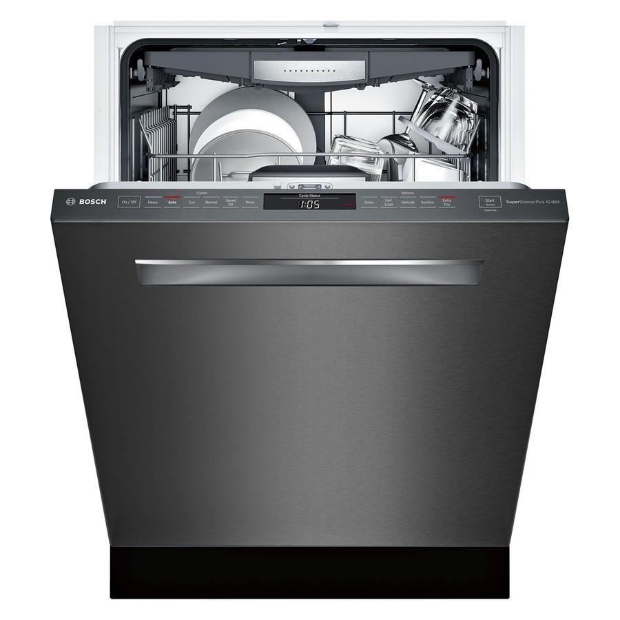 Bosch 48 dBA Built In Dishwasher in Black SHXM4AY56N