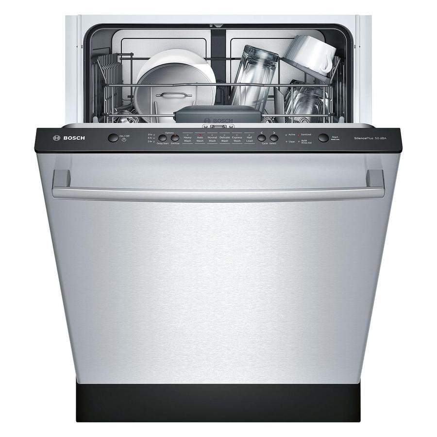 Bosch 48 dBA Built In Dishwasher in Black SHXM4AY56N