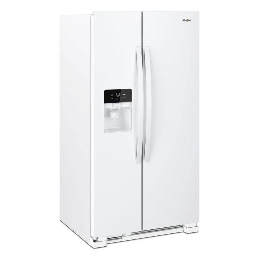 Whirlpool - 32.8 Inch 21.4 cu. ft Side by Side Refrigerator in White