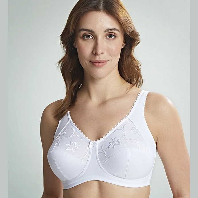 Comfy Front-fastening Cotton Bra by Royce in Pink