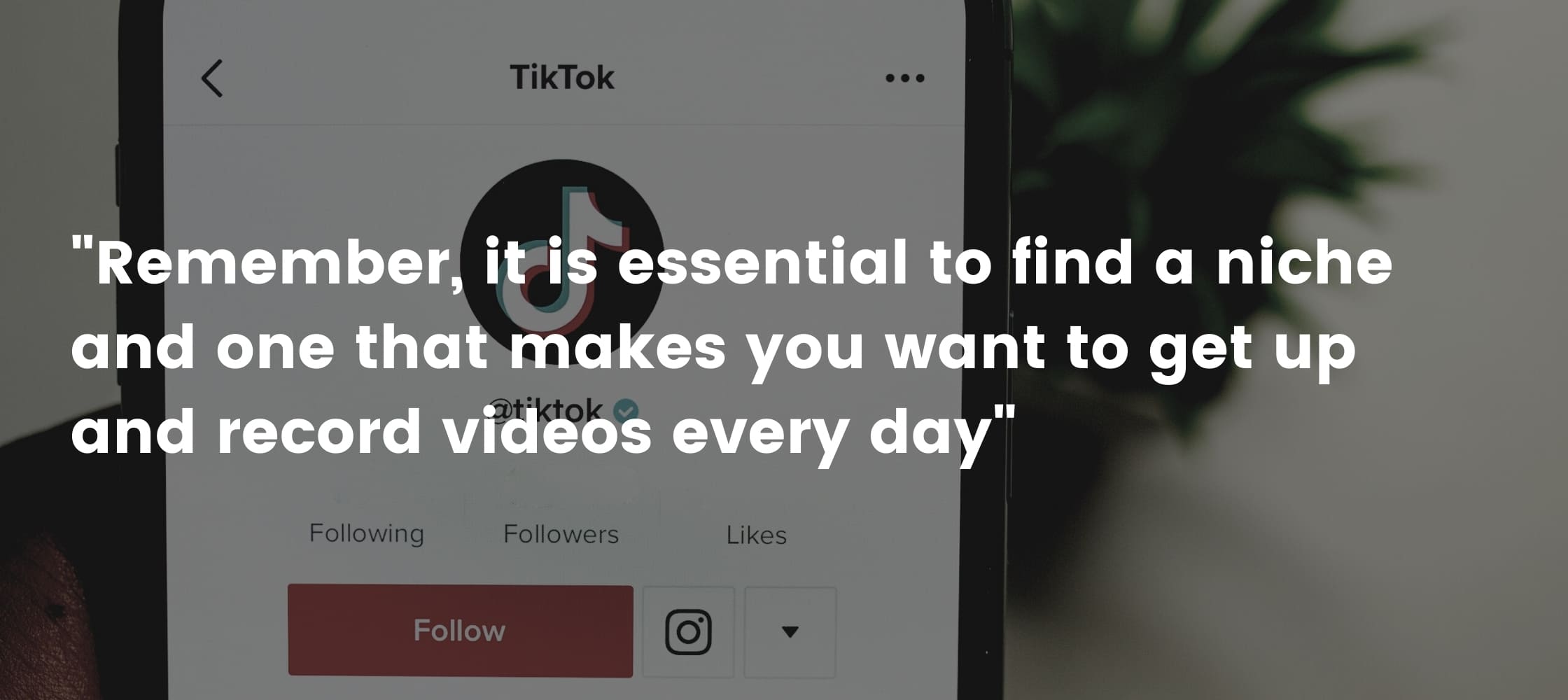 Tiktok Tips and tricks for grat videos quote image