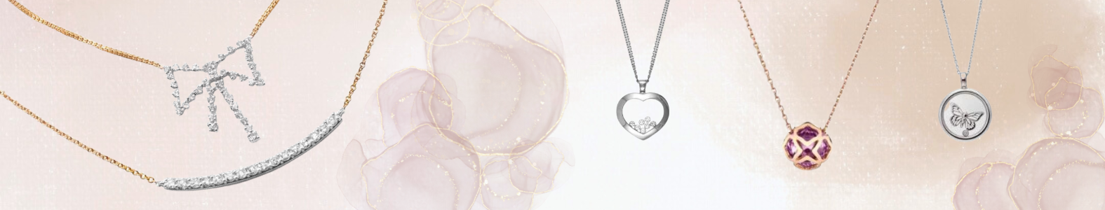 Cooper Jewelers Necklace Collection Banner