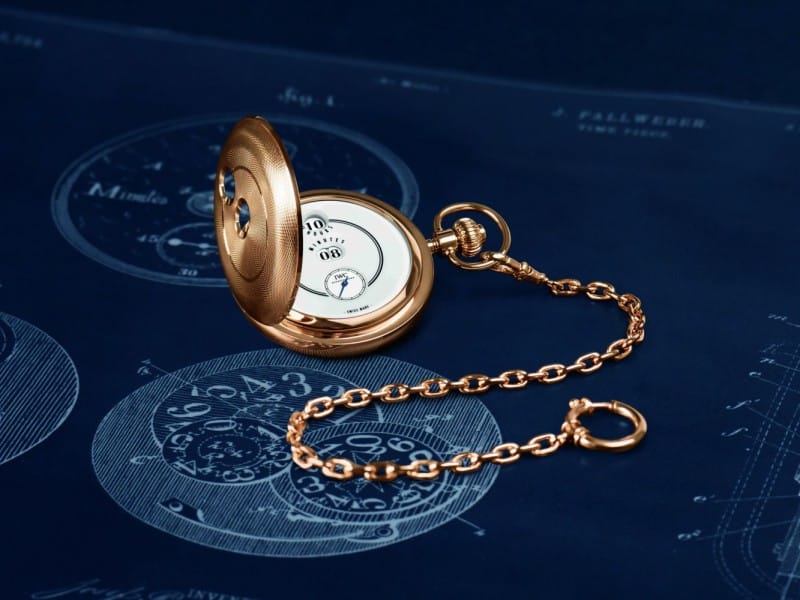 IWC PRESENTS EXCLUSIVE POCKET WATCH WITH DIGITAL HOURS AND 