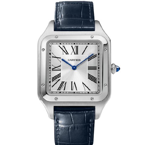 Valentine's Day Luxury Watches & Jewelry Gift Guide 2022-Cartier Santos-Dumont watch - WSSA0032
