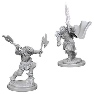 D&D NMM W06 Elf Fighter Female unpainted miniature