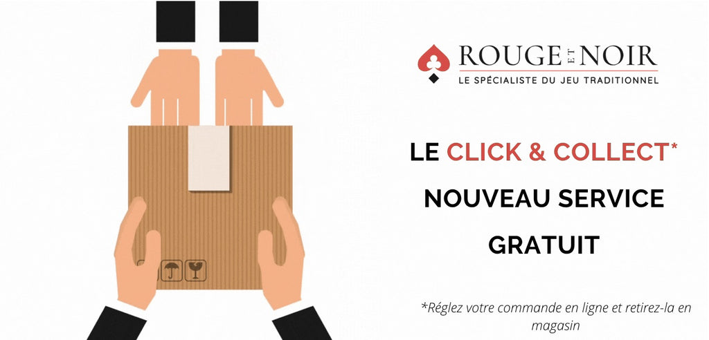 Click and Collect gratuit au magasin rue Vavin