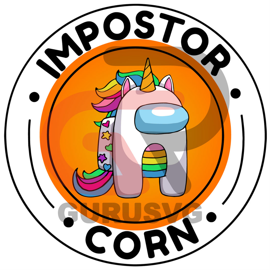 Download Impostor Corn Unicorn Among Us Trending Svg Among Us Svg Among Us G Guru Svg