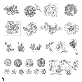 Cad Interior Vegetation Top View – Toffu Co