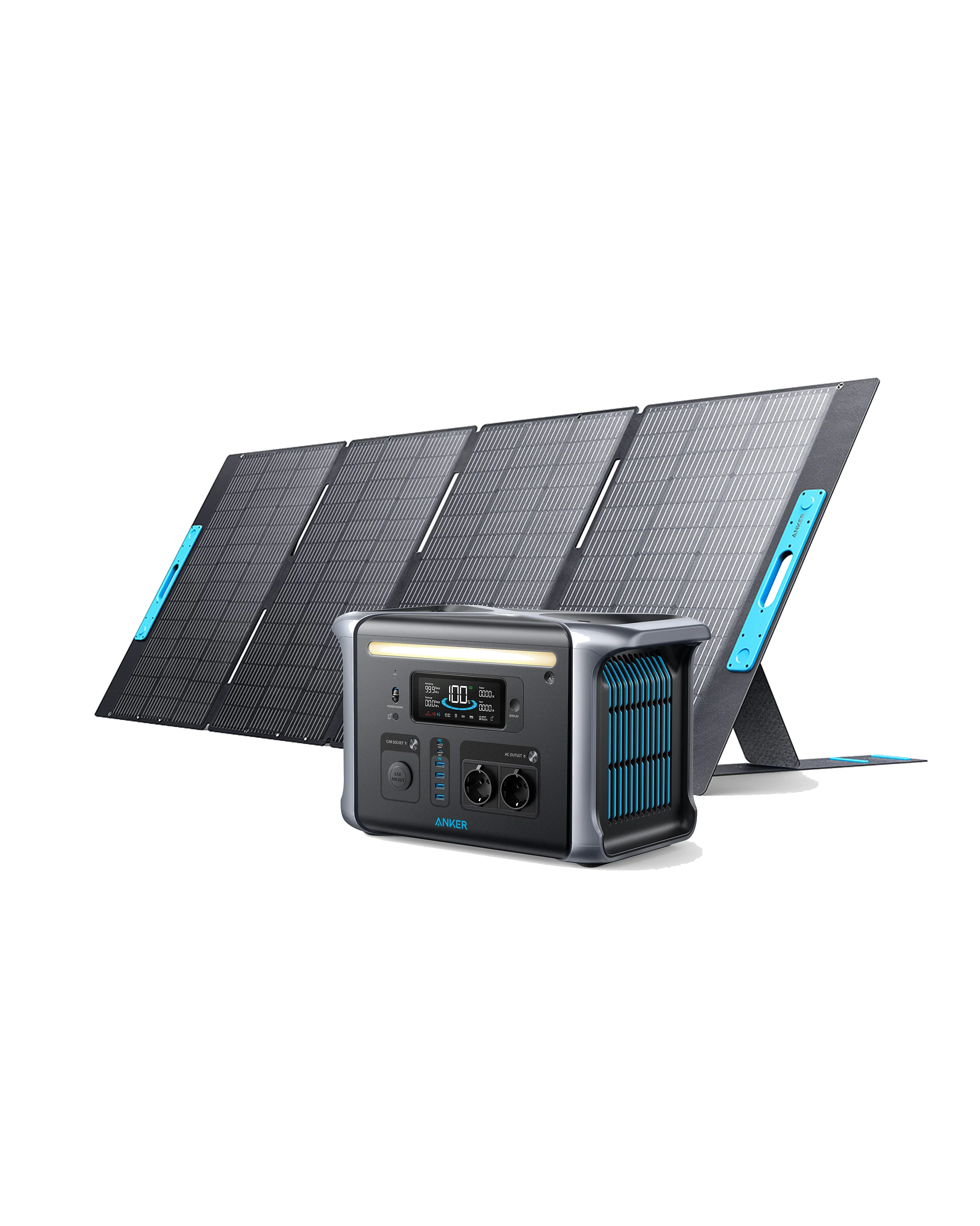 Anker SOLIX F1200 Solargenerator mit 1x 200W Solarpanel