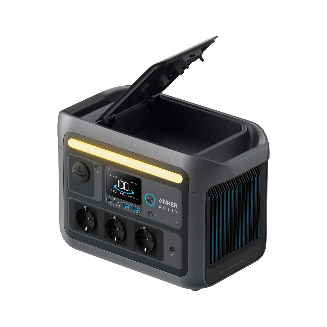 Anker SOLIX <b>C800</b> Tragbare Powerstation 768Wh | 1200W