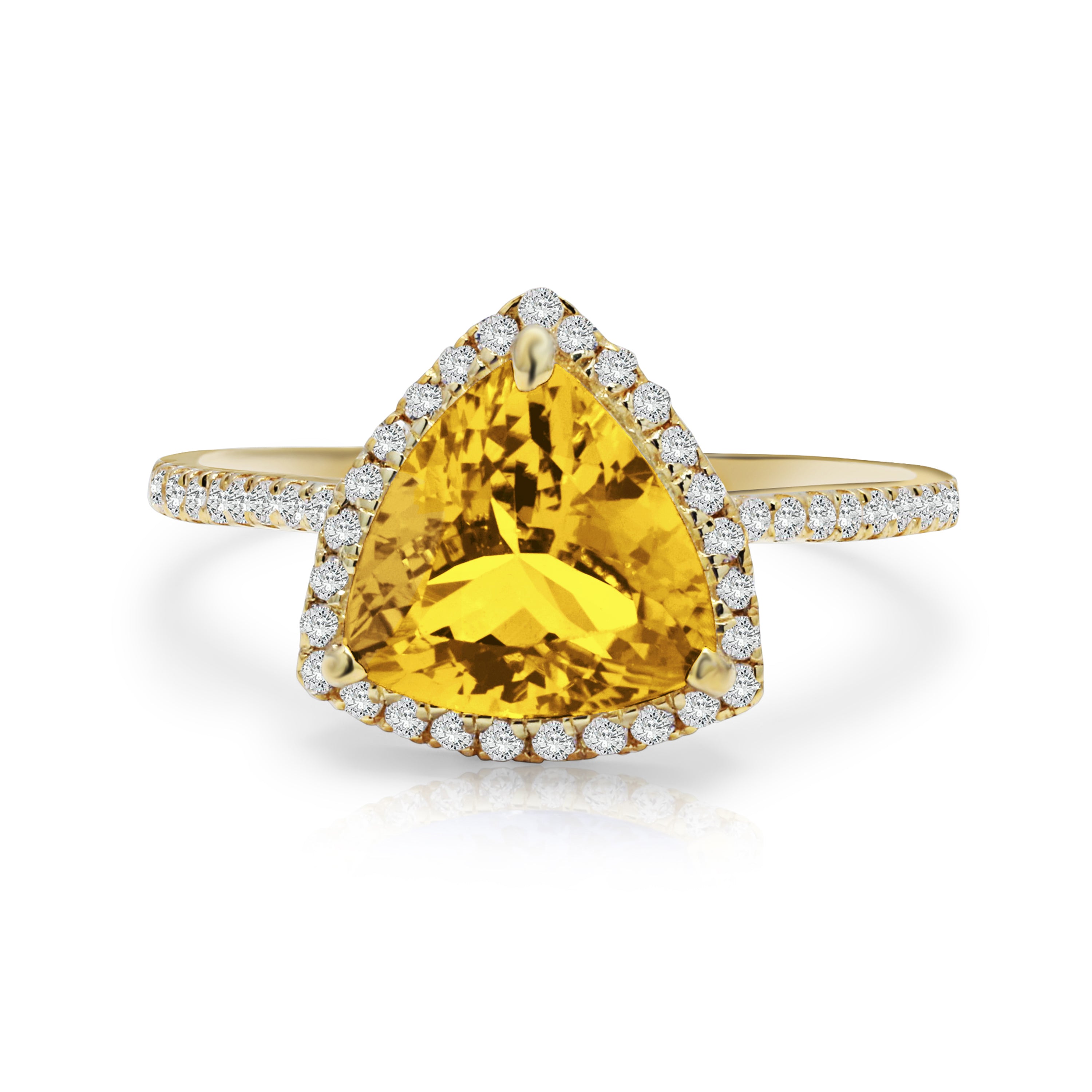Tracy Citrine Ring
