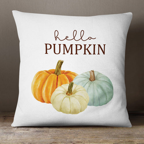 Farm Fresh Pumpkin Harvest—18x18 Pillow Cover – Lofty Living Shop