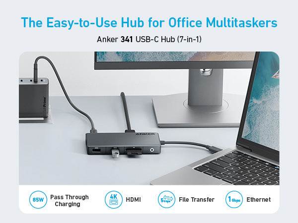 Anker 341 USB-C Hub (7-in-1)