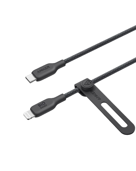 Anker 541 USB-C to Lightning Cable (Bio-Nylon) 3ft / Black