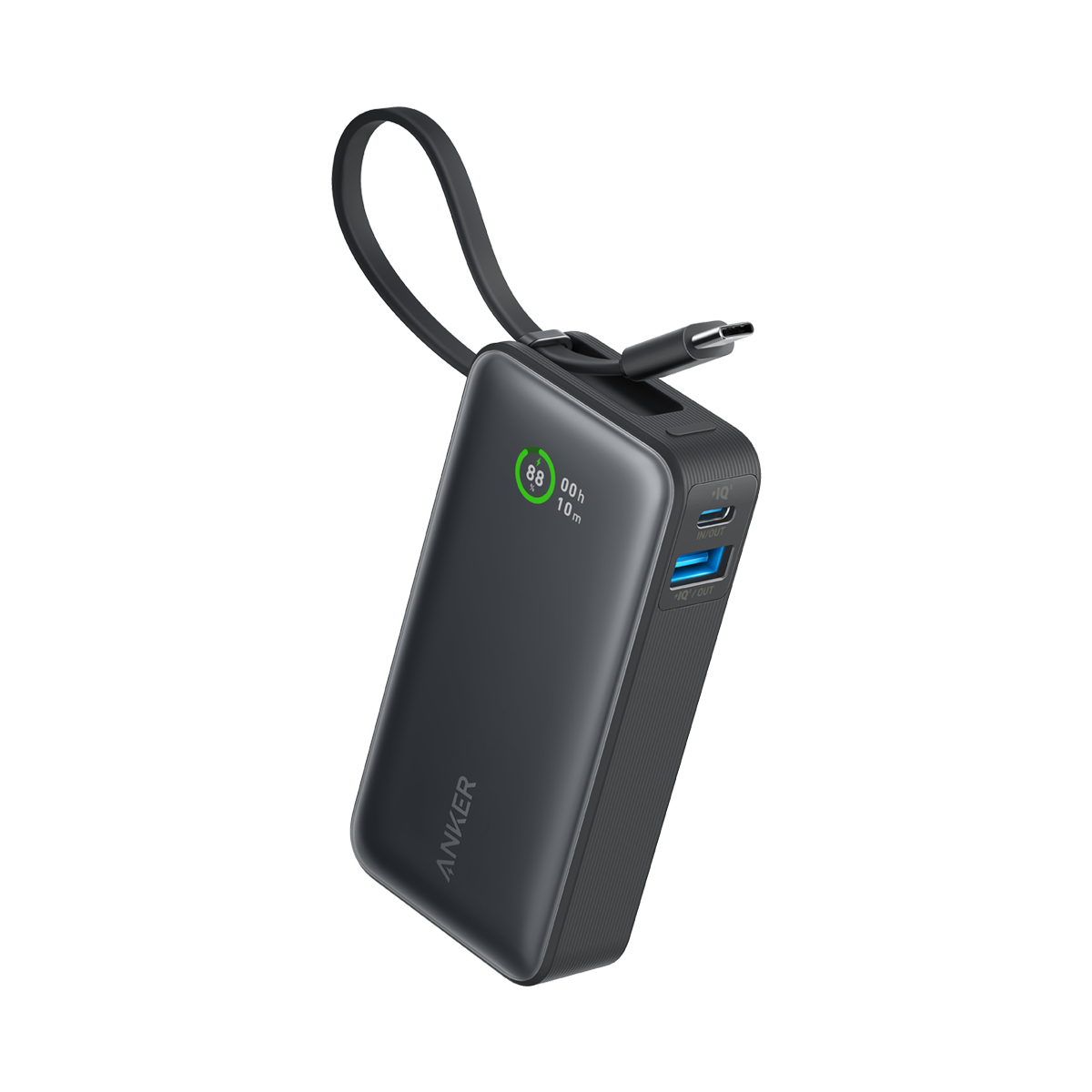 Anker Nano Power Bank (30W, Built-In USB-C Cable) - Anker UK
