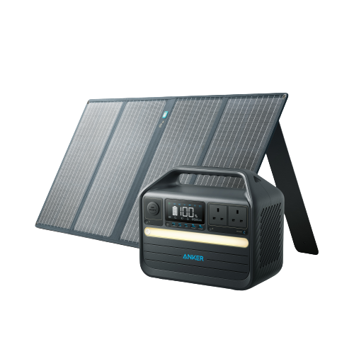 Anker <b>555</b> Solar Generator + 100W Solar Panel