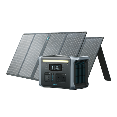 Anker SOLIX <b>F1200</b> Solar Generator + 2 × 100W Solar Panel