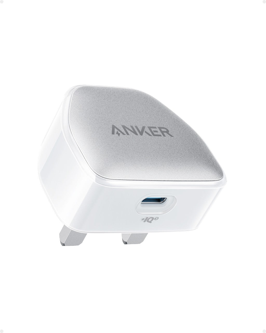 Anker Nano Charger (20W) Aurora White