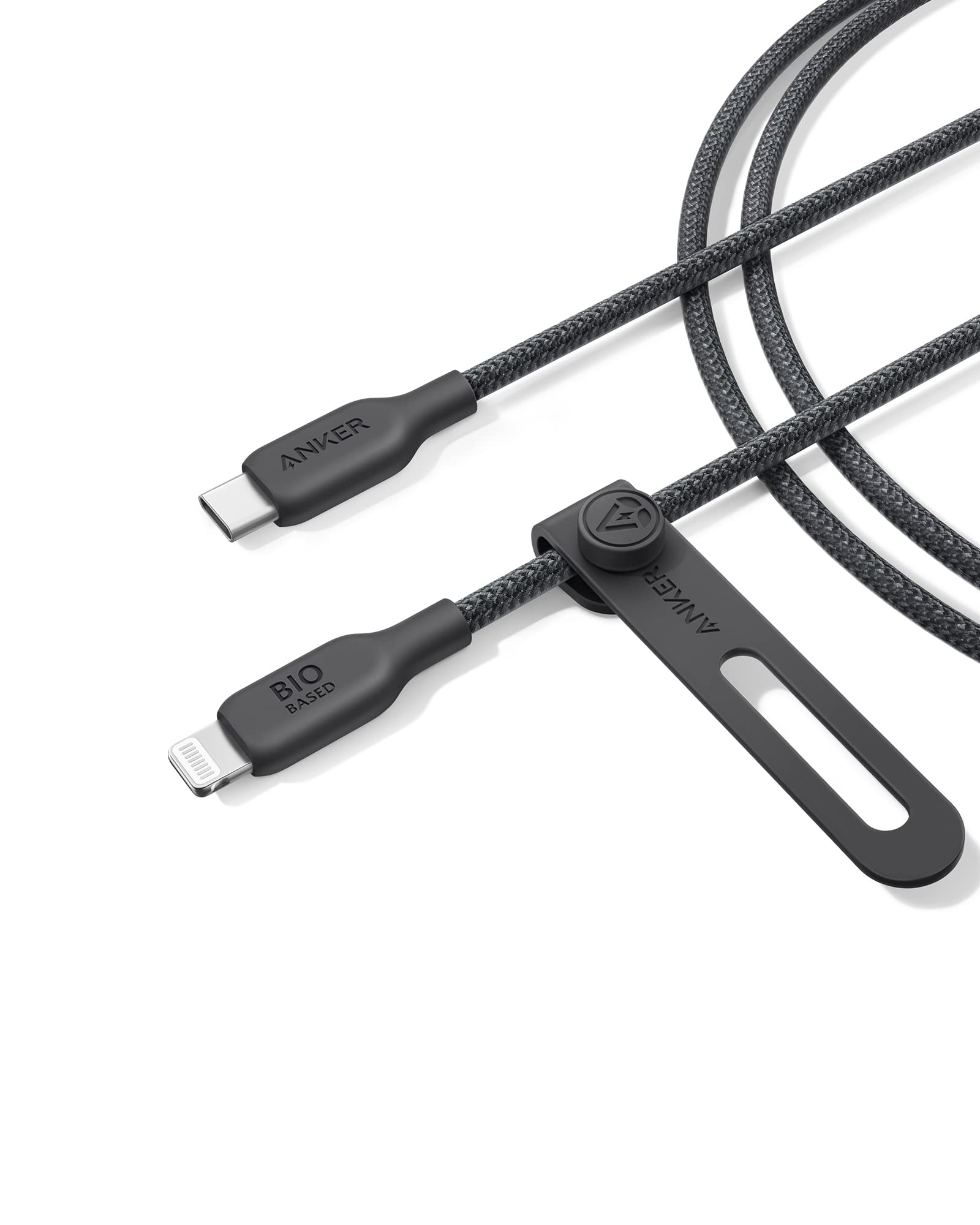 Anker 541 USB-C to Lightning Cable (Bio-Nylon) 6ft / Black