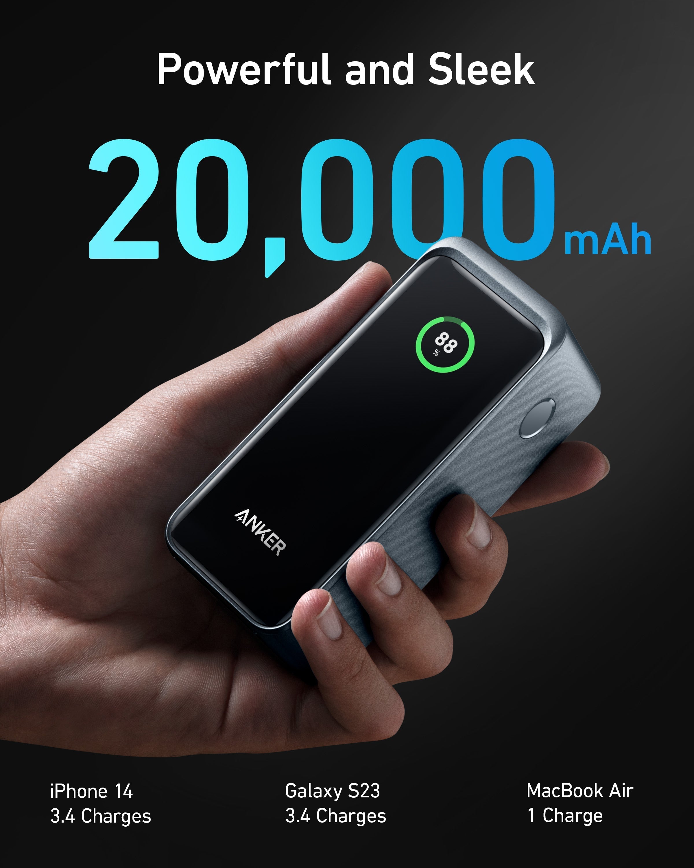 Anker Prime 20,000mAh Power Bank (200W) - Anker UK