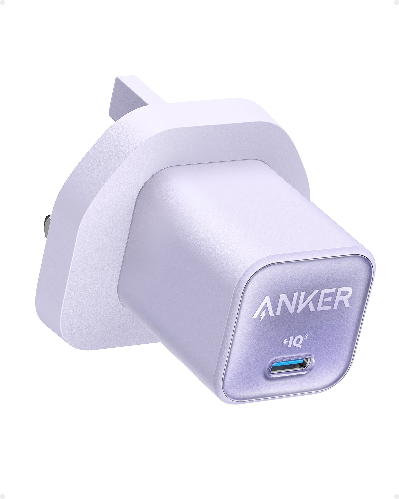 Anker 511 Charger (Nano 3, 30W) Lilac Purple