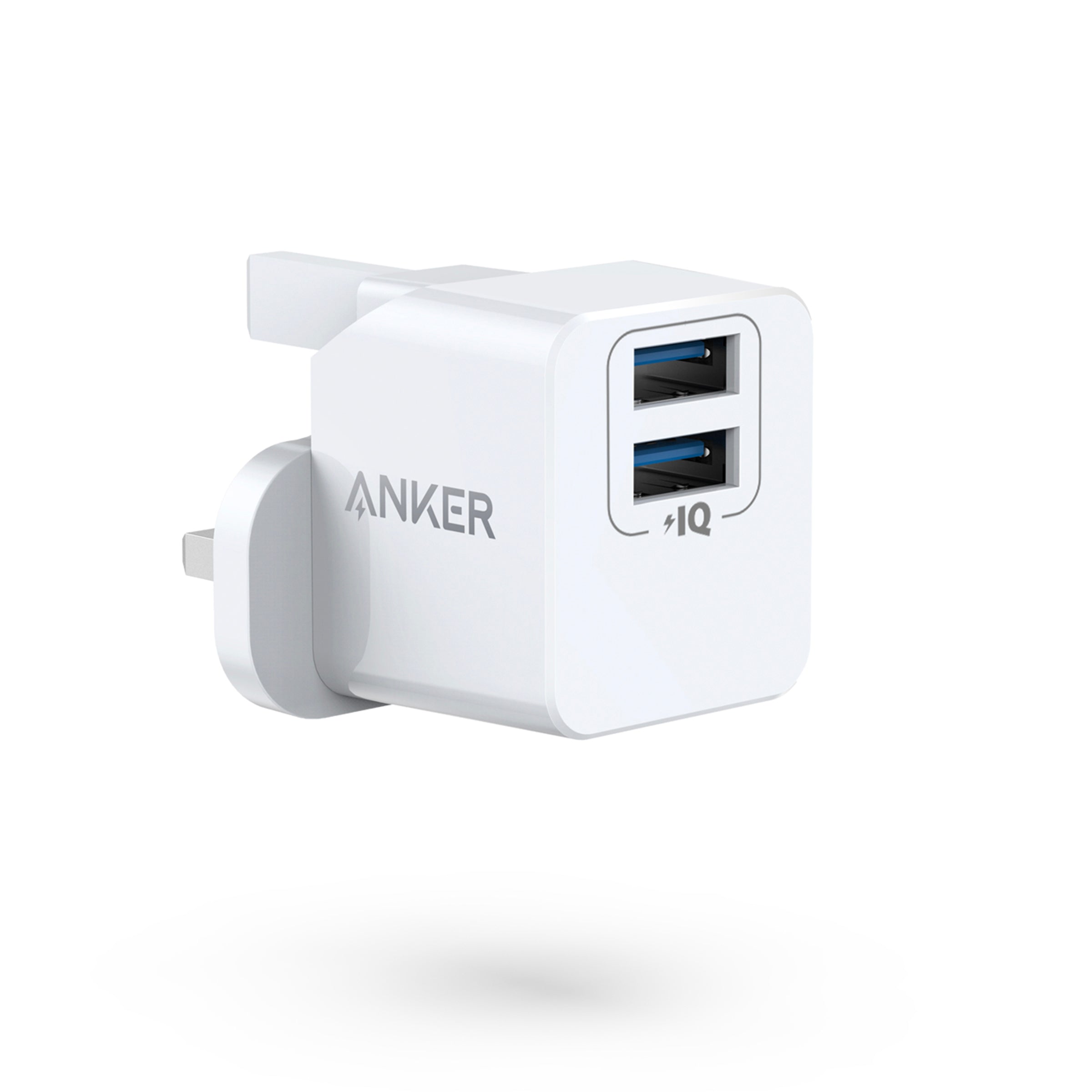 PowerPort mini Dual Port USB Charger White