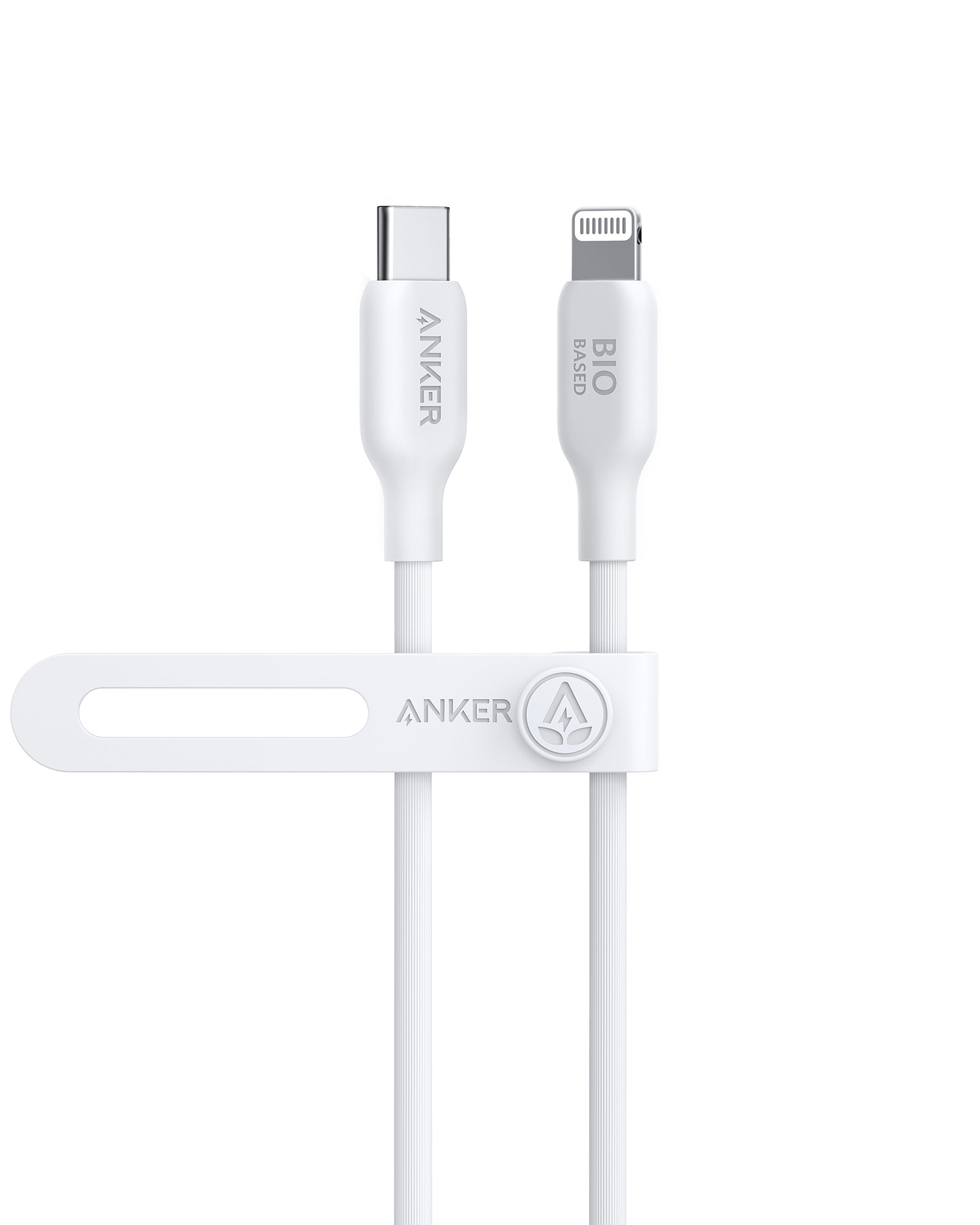 Anker 541 USB-C to Lightning Cable (Bio-Based) 3ft / Aurora White