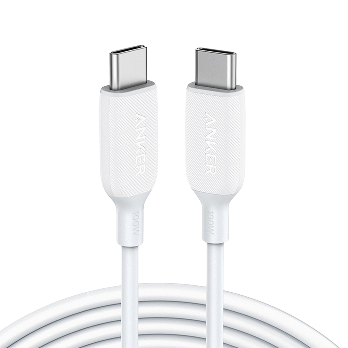 Anker 543 USB-C to USB-C Cable (6ft) White