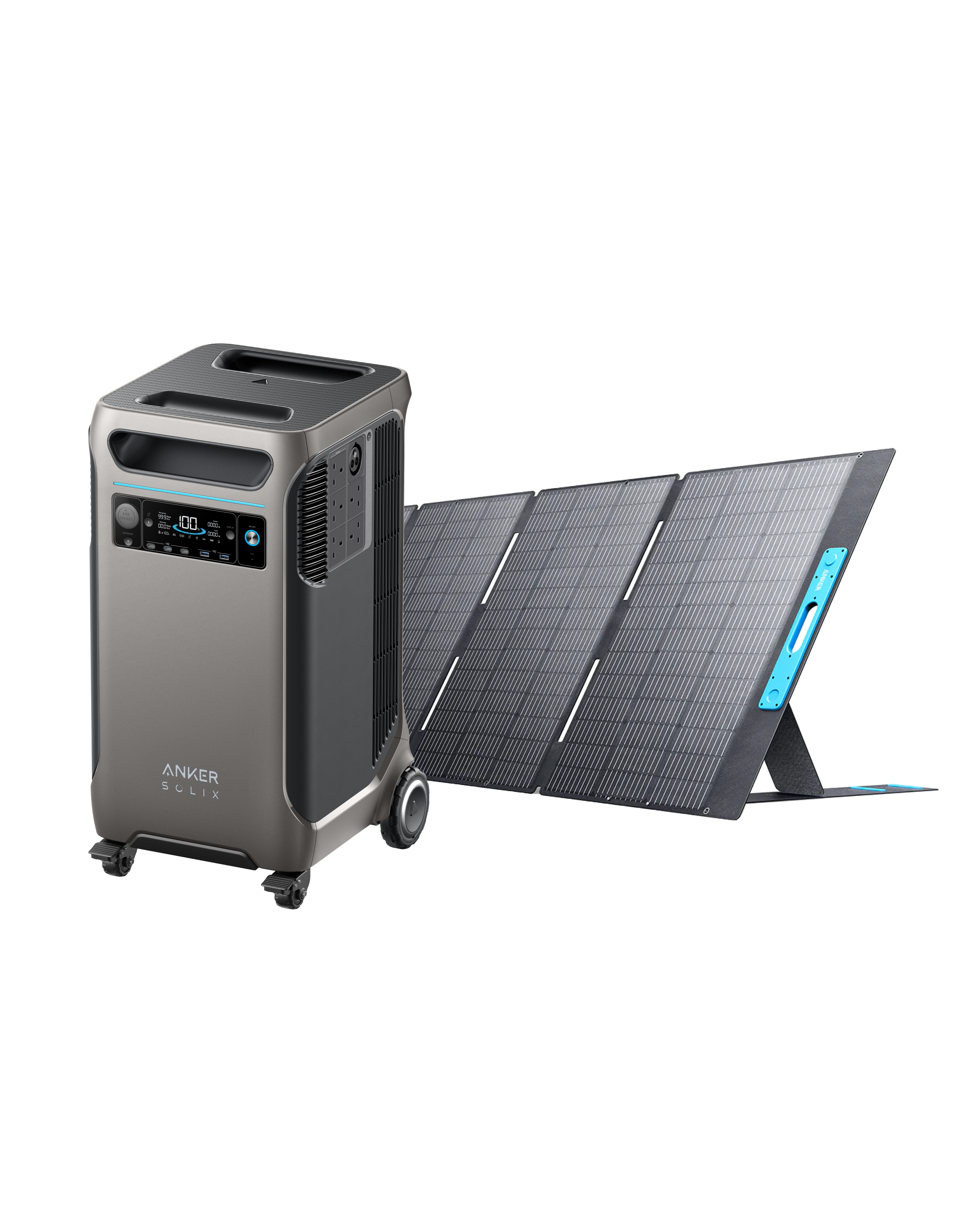 Anker SOLIX <b>F3800</b>  Solar Generator + 400W Solar Panel