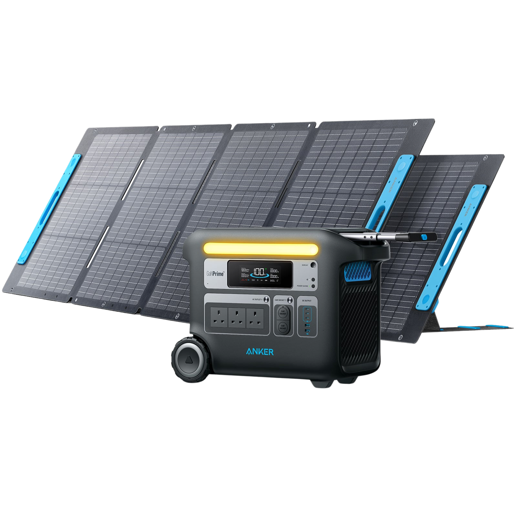 Anker SOLIX <b>F2000</b> Solar Generator + 2 × 200W Solar Panel