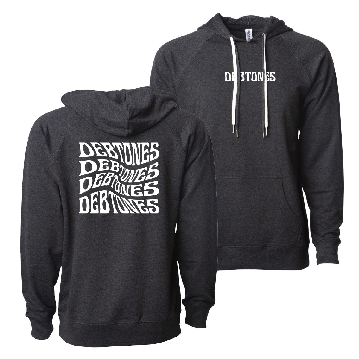 Debtones Charcoal Wave Hoodie - Center Grove Choirs product image