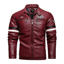 Load image into Gallery viewer, Motorcycle Jacket Fashion Leather
