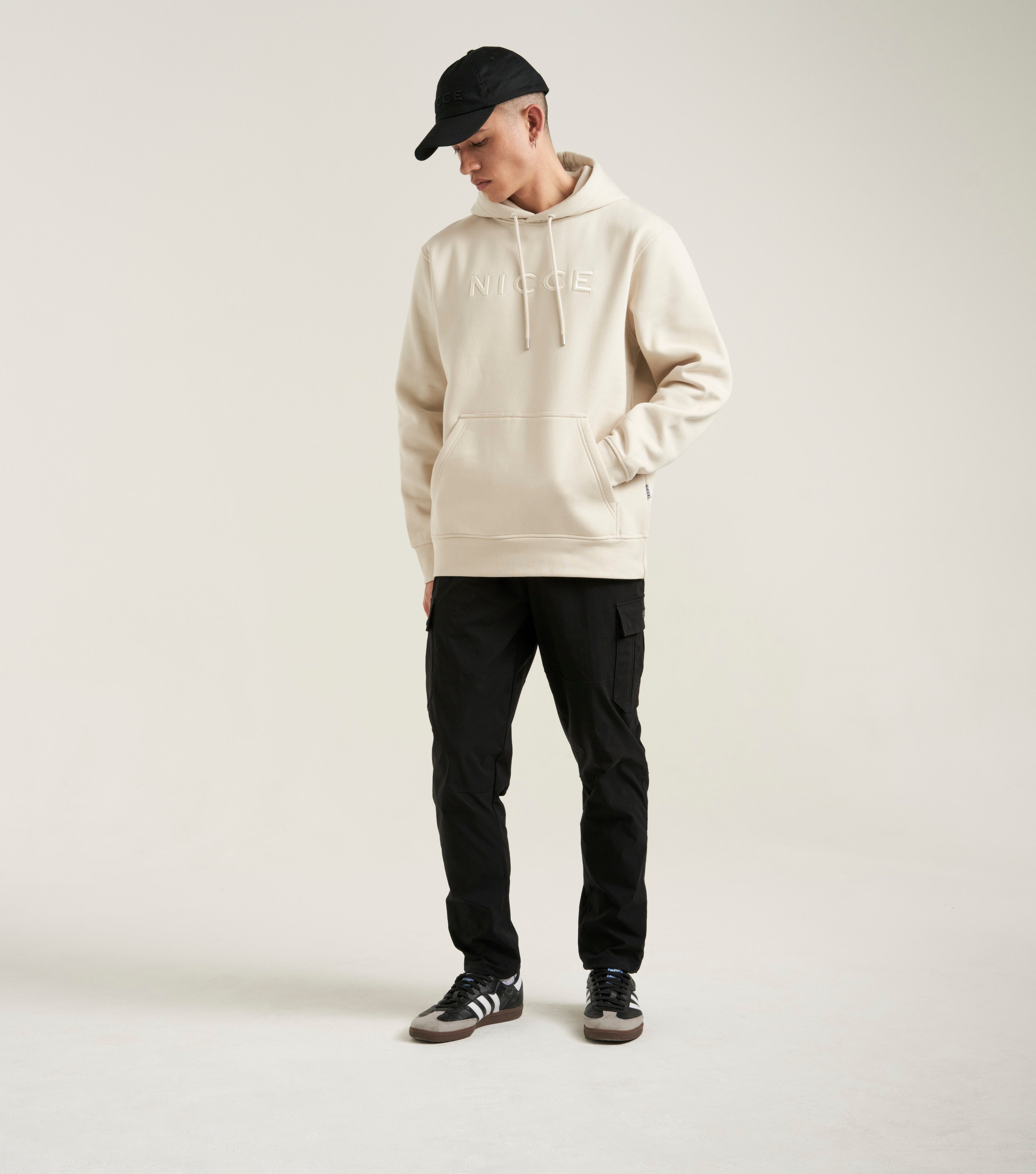 NICCE Mens Mercury Hoodie | Sandshell