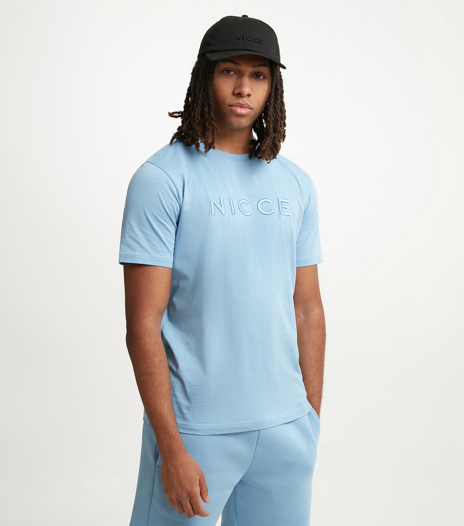 NICCE Mens Mercury T-Shirt | Allure Blue